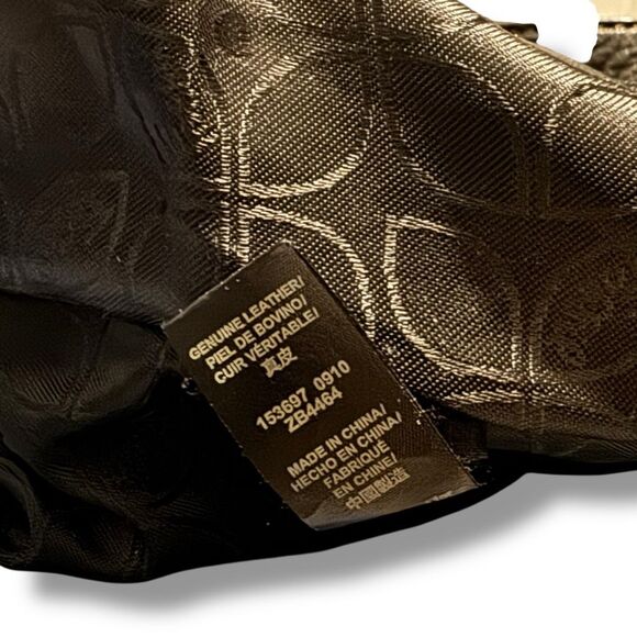 Fossil Ginger Top Handle Crossbody Purse Brown Leather Magnetic Snap Closure - Picture 15 of 15